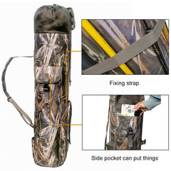 Fishing Rod Carrier Reel Pole Storage Shoulder Bag