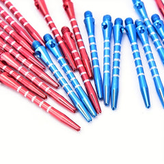 12pcs Aluminum Alloy Darts Shafts 53mm 2BA Thread Replacement