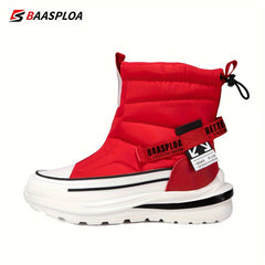 Women's High Top Snow Boots Anti Slip Warm Thick Bottom Boots