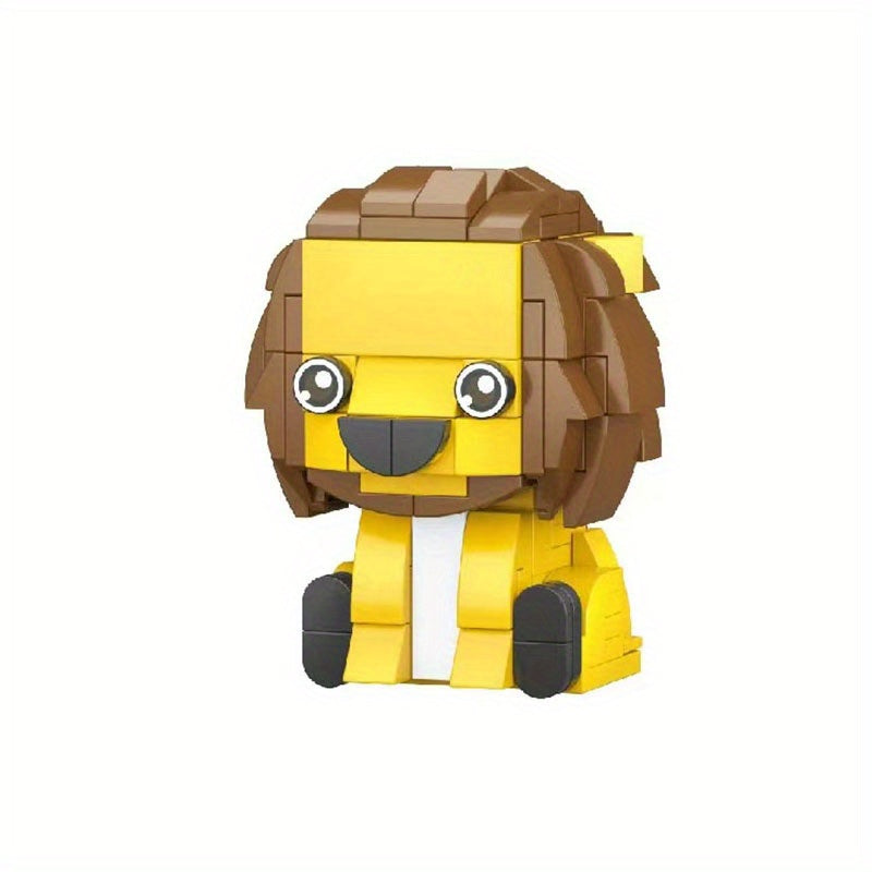 Animal Model Assembly Toys Creative Gift Desktop Decoration