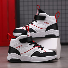 Boys High Top Anti Slip Sneakers for Outdoor Walking Running