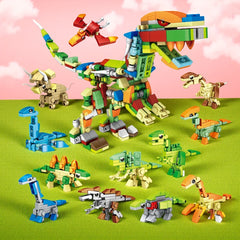 12 in 1 Dinosaur Building Blocks Set - 398pcs - Perfect Gift