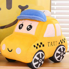 Cartoon Car Pillow Car Stuffed Toy Boy Gift Cartoon Bus Stuffed Toy