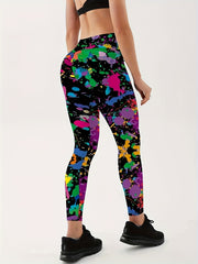 High Waist Lip Lifting Sports Leggings Running Yoga Pants