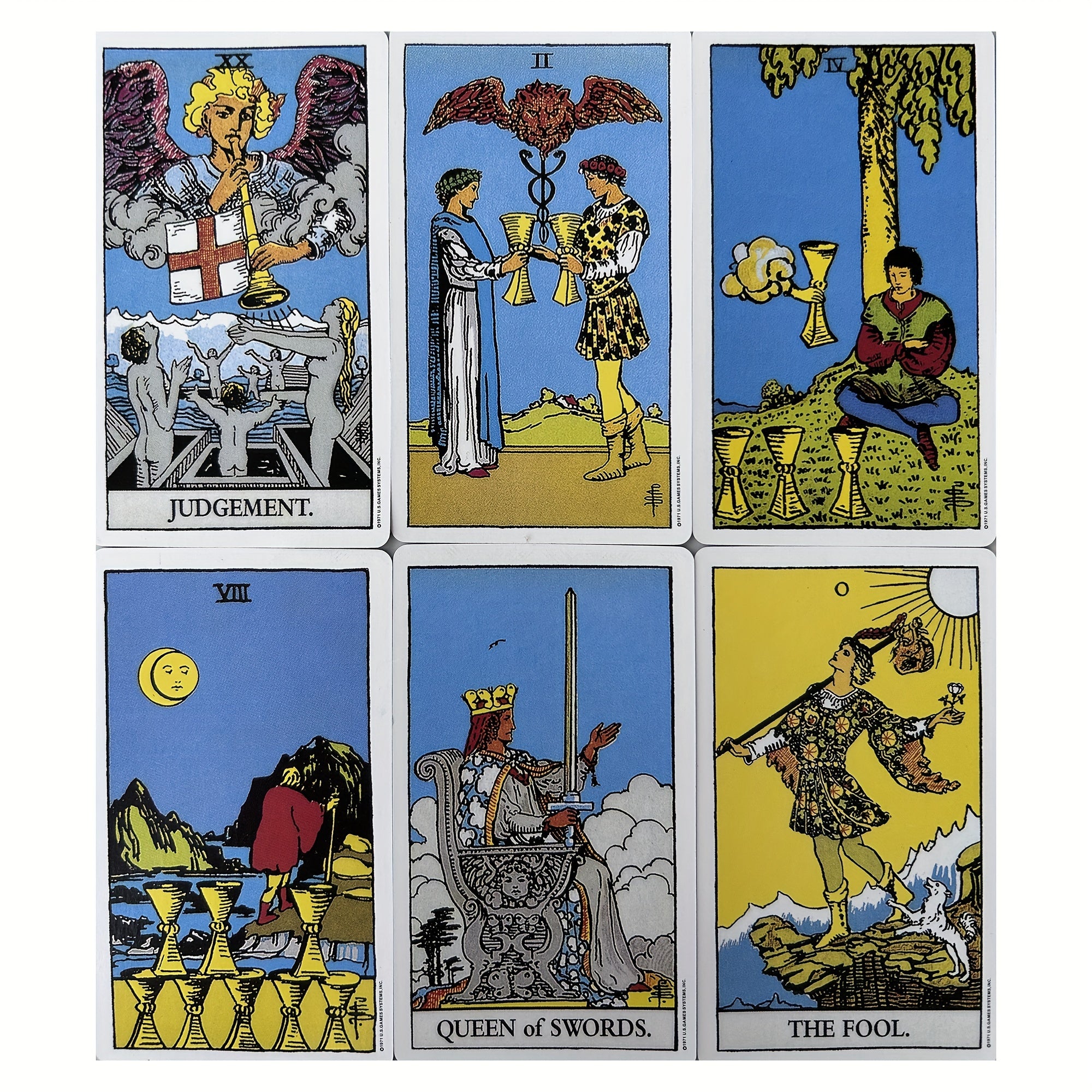 Tarot Cards for Beginners with Guide - Family Party Fortune Telling Game Oracle