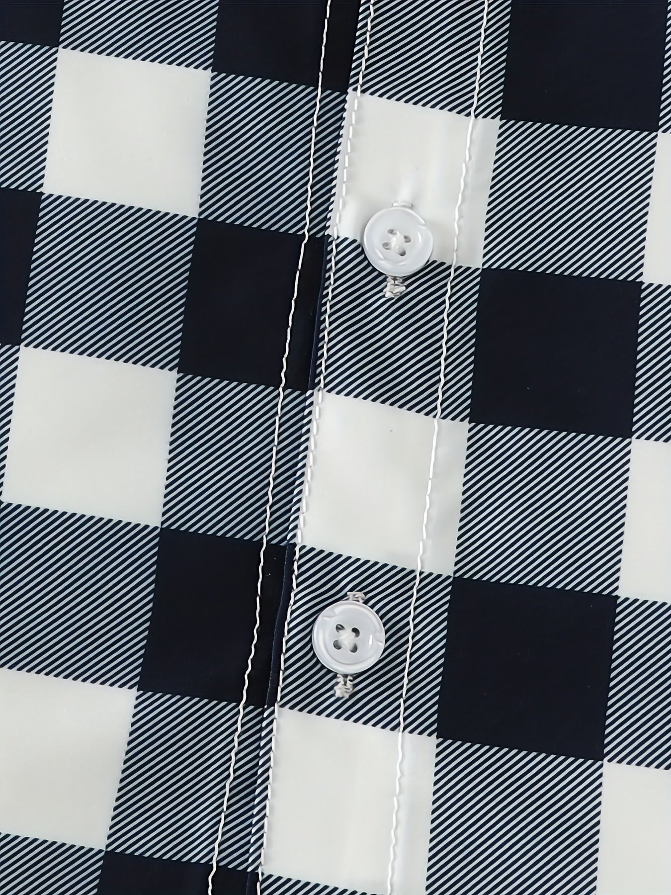 Boys Plaid Short Sleeves Shirt Preppy Style For Summer Kids Clothes