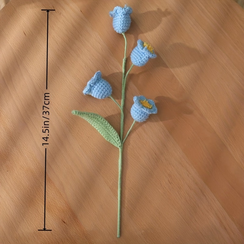 Crochet Wool Lily Of The Valley Flower Handicraft
