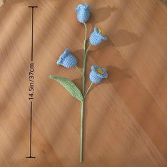 Crochet Wool Lily Of The Valley Flower Handicraft