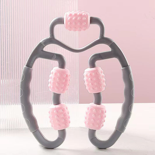 360 Rotating Ring Clip Massager Roller Handheld Massager