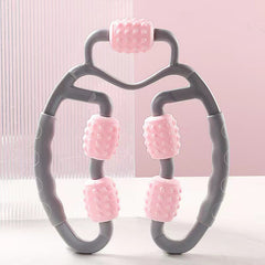360 Rotating Ring Clip Massager Roller Handheld Massager