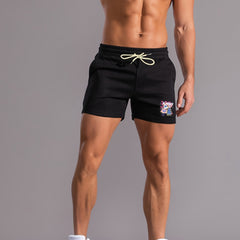 Men's Active Stretch Waist Drawstring Shorts with Pockets