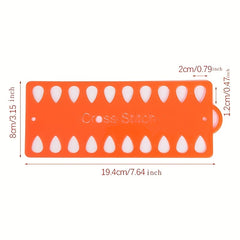 3pcs Embroidery Floss Organizer 20 Positions Yarn Sewing Needlewor