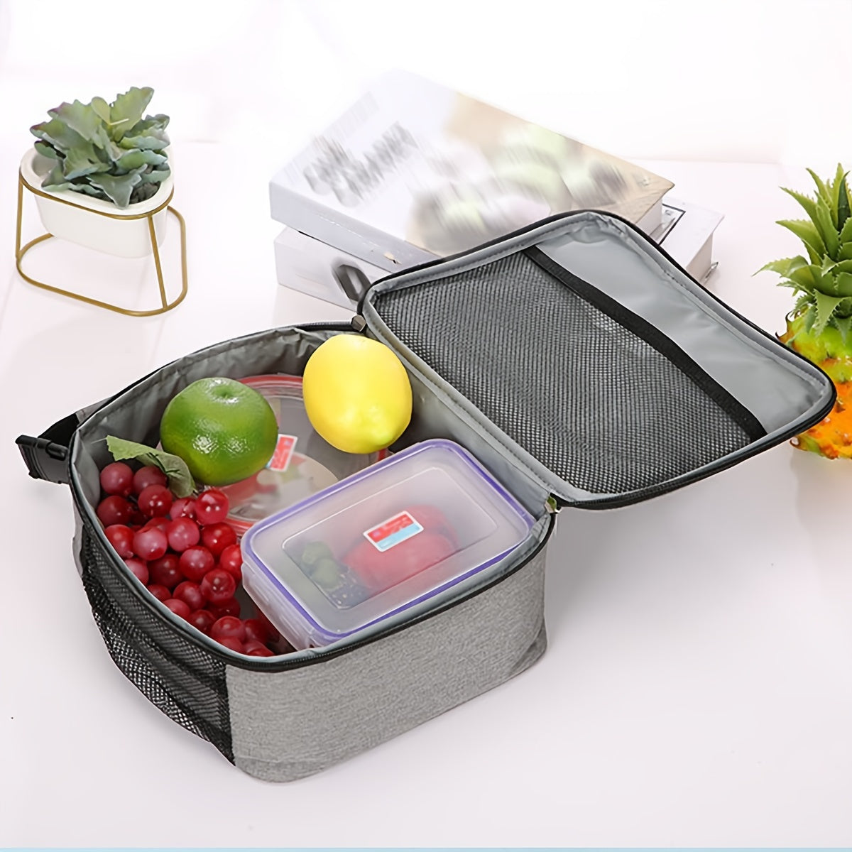 Portable Waterproof Lunch Box Bag Insulated Picnic Bag Camping