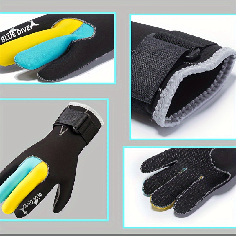 3mm Thick Non Slip Winter Driving Gloves