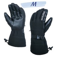 Waterproof Touch Screen Winter Skiing Gloves Unisex Warm Keeping Breathable