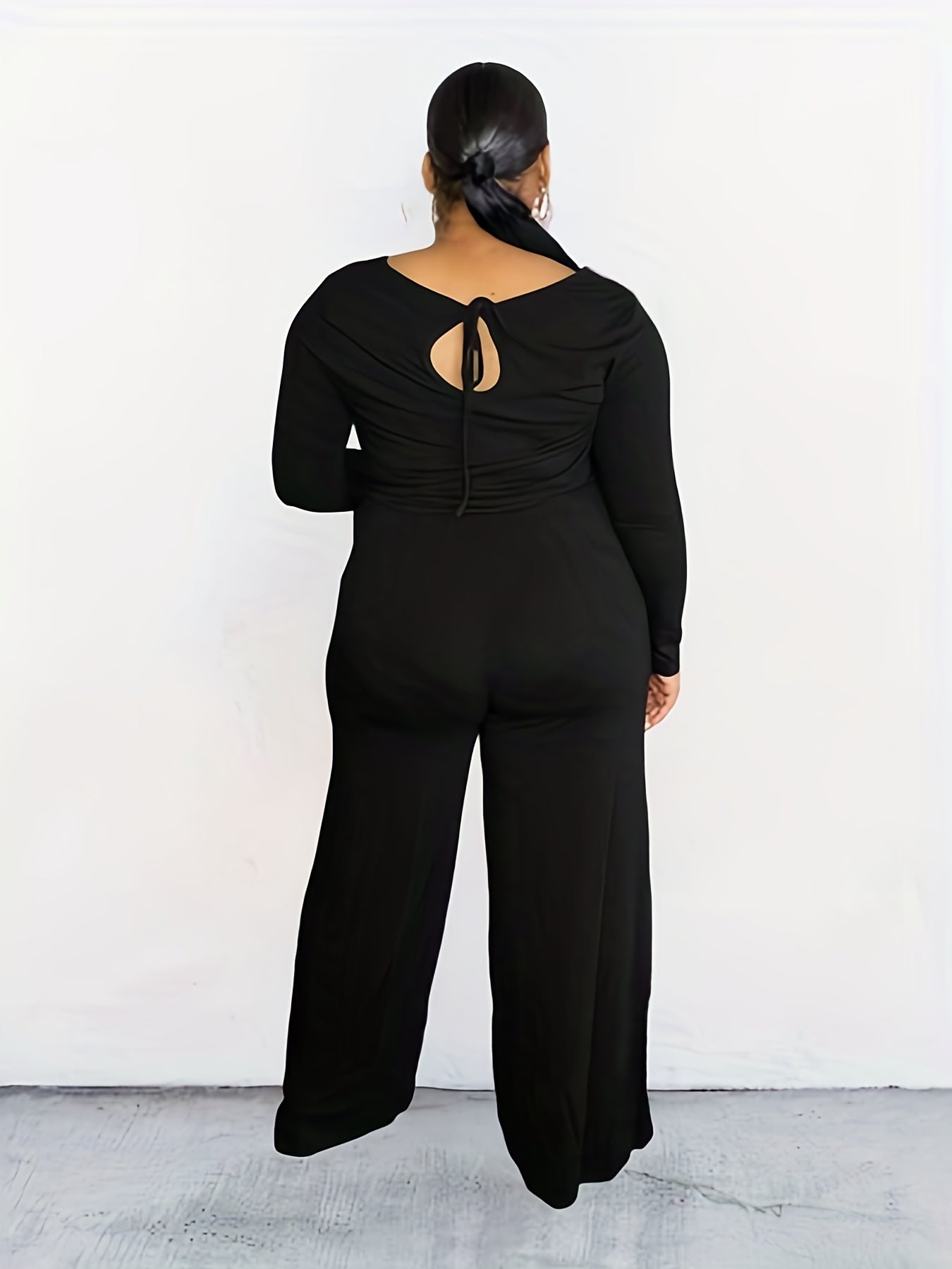 Casual Jumpsuit with Drawstring Waist