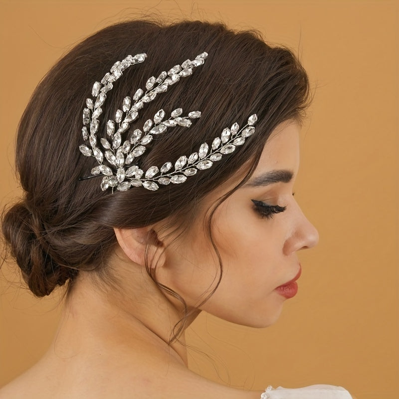 Crystal Bridal Head Piece Headwear Head Hoop Wedding Hair Accessories