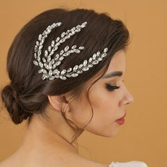 Crystal Bridal Head Piece Headwear Head Hoop Wedding Hair Accessories