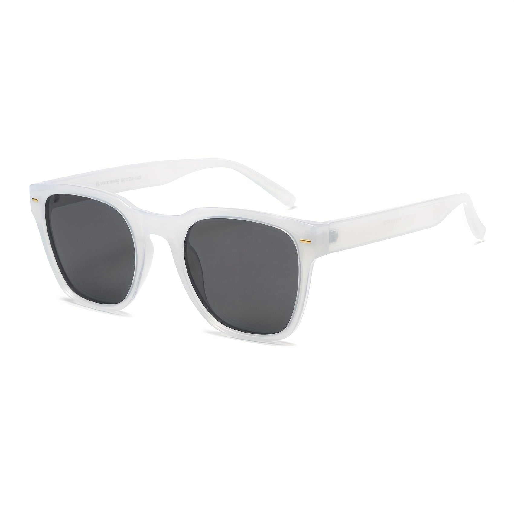 OUWEN Classic Small Square Polarized Sunglasses For Men Retro Mixed Sun Glasses