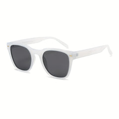 OUWEN Classic Small Square Polarized Sunglasses For Men Retro Mixed Sun Glasses