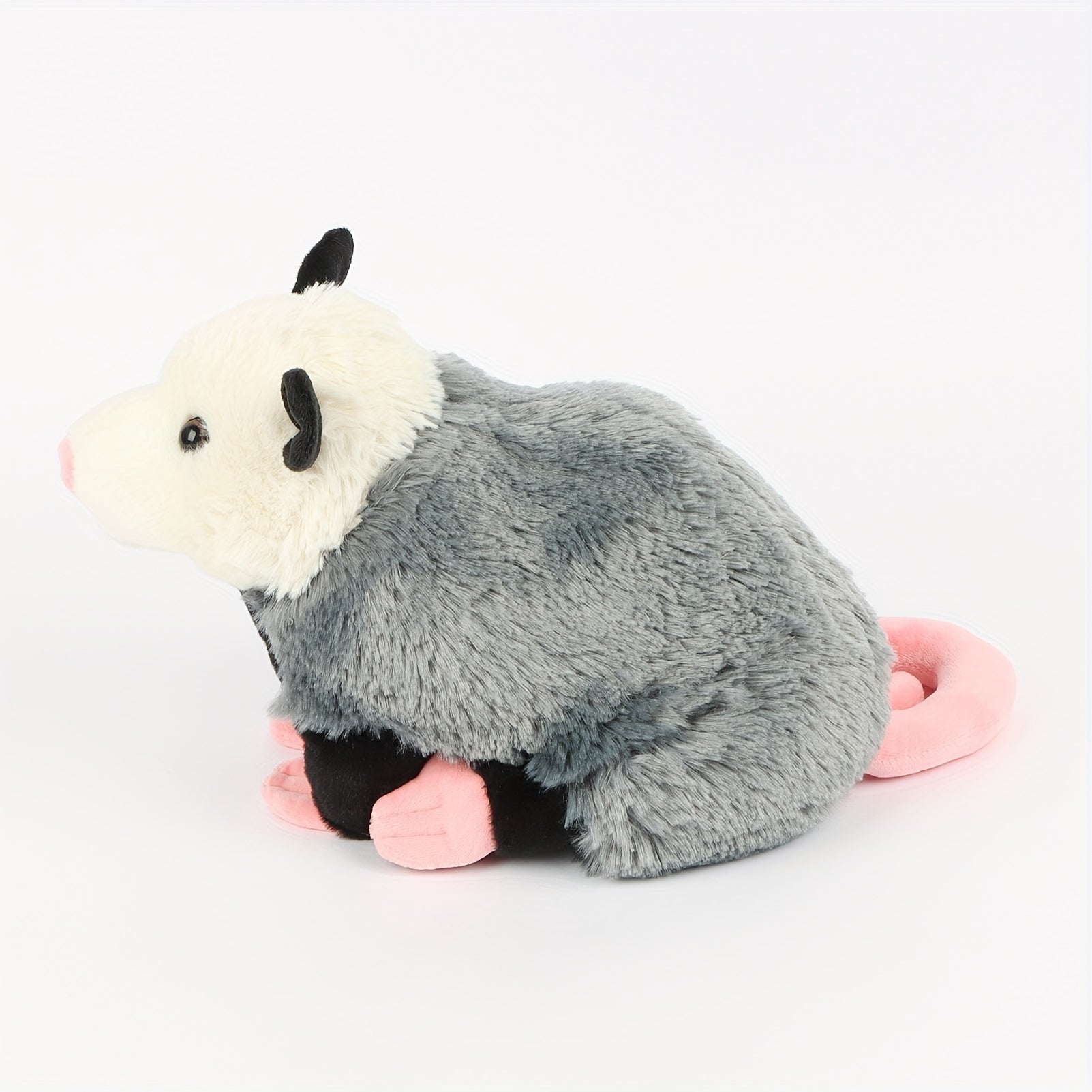 15 Inch Opossum Plush Toy Soft Gray Stuffed Animal