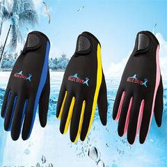 Durable Anti Slip Diving Gloves Winter Swimming Surfing Underwater Work