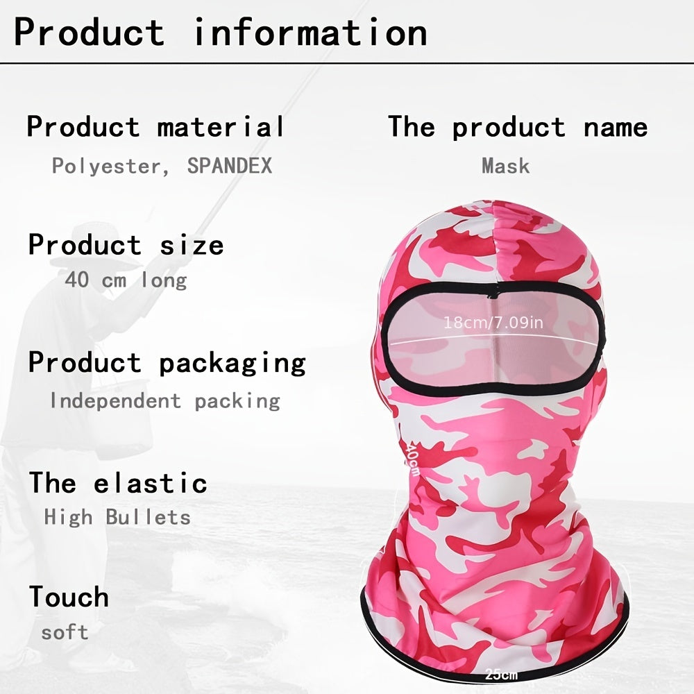 Summer Outdoor Sports Cooling Face Mask Windproof Dustproof UV Protector Mask