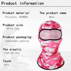 Summer Outdoor Sports Cooling Face Mask Windproof Dustproof UV Protector Mask