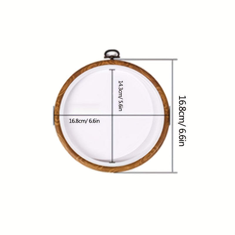 1pc Embroidery Hoop Shapes for Crafts Sewing Cross Stitch Stand Tool