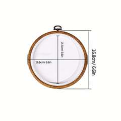 1pc Embroidery Hoop Shapes for Crafts Sewing Cross Stitch Stand Tool