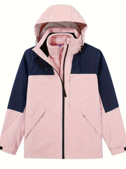 3-in-1 Detachable Outdoor Jacket with Zip Pockets