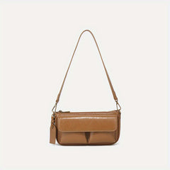 Vintage European Style Crossbody Bag with Adjustable Strap