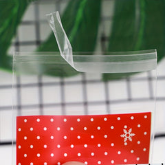 100pcs Assorted 25 Bags Opp Christmas Baking Packaging Biscuit Bag