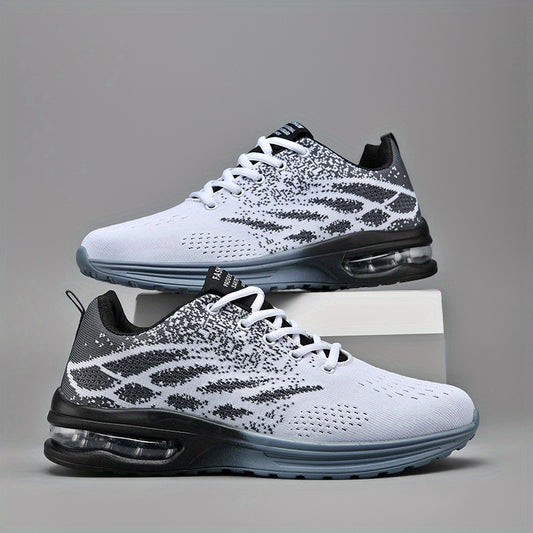 Men's Lace up Sneakers Athletic Shoes Air Cushion Shock Breathable