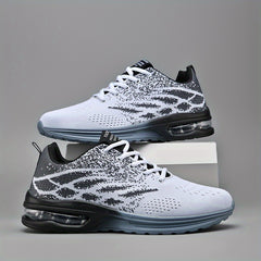 Men's Lace up Sneakers Athletic Shoes Air Cushion Shock Breathable