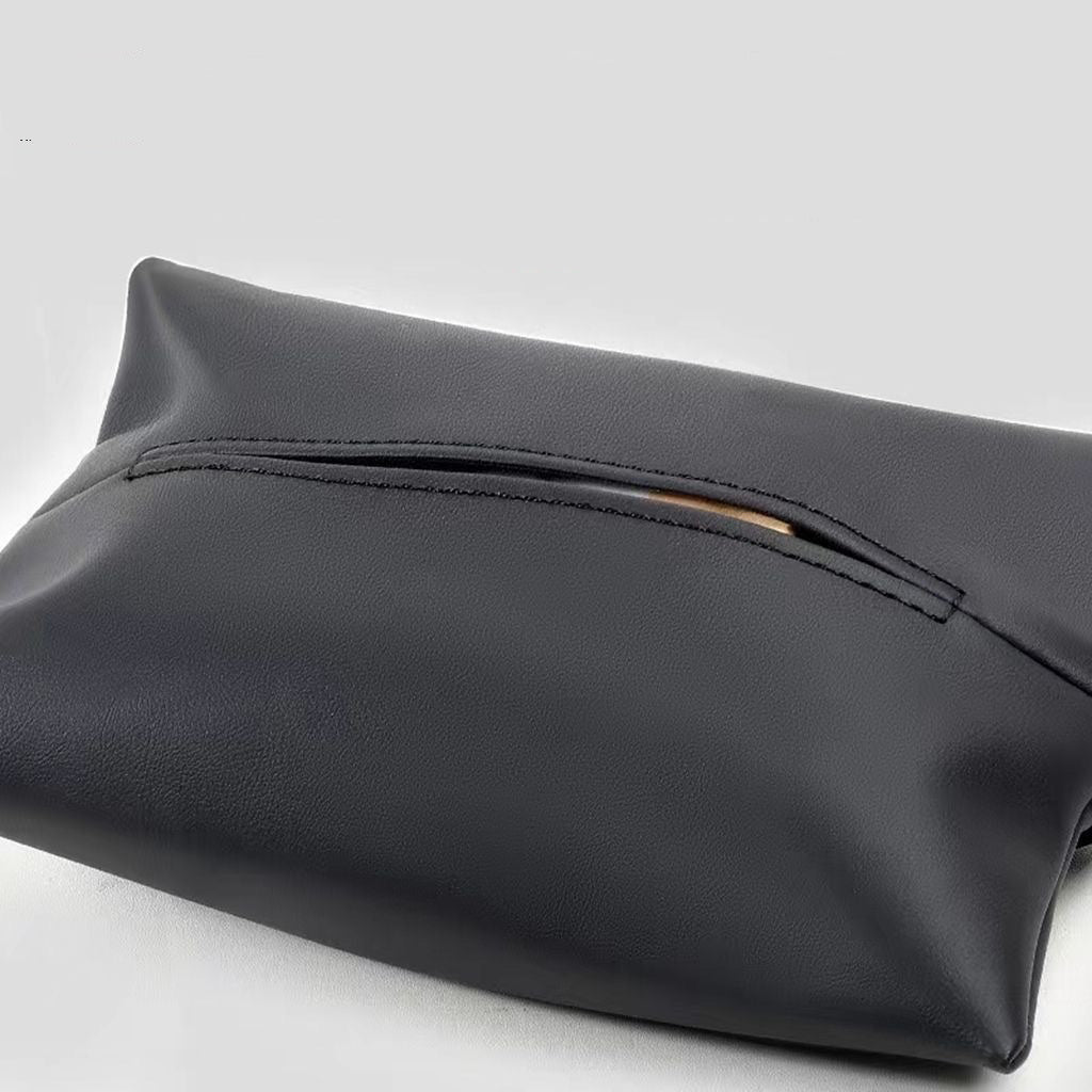 Car Napa Leather Tissue Bag