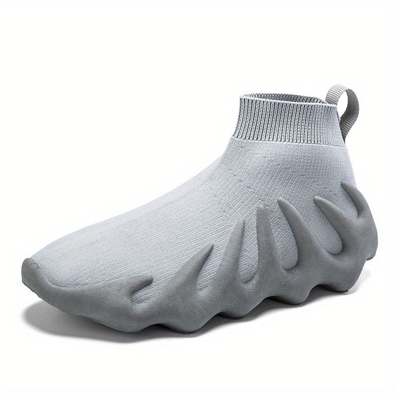 Men's Breathable Mesh Slip On Sock Shoes Lightweight Anti Skid Sneakers