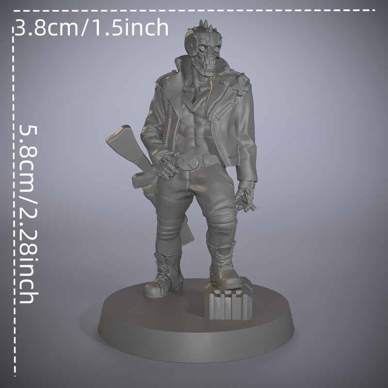 DIY Hand Painted Tabletop Models Game Holiday Anime Enthusiast