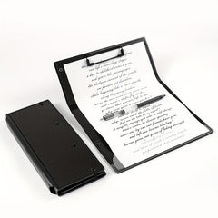 Three fold Clipboard Medical Half fold Board Folder Writing Board PP Material