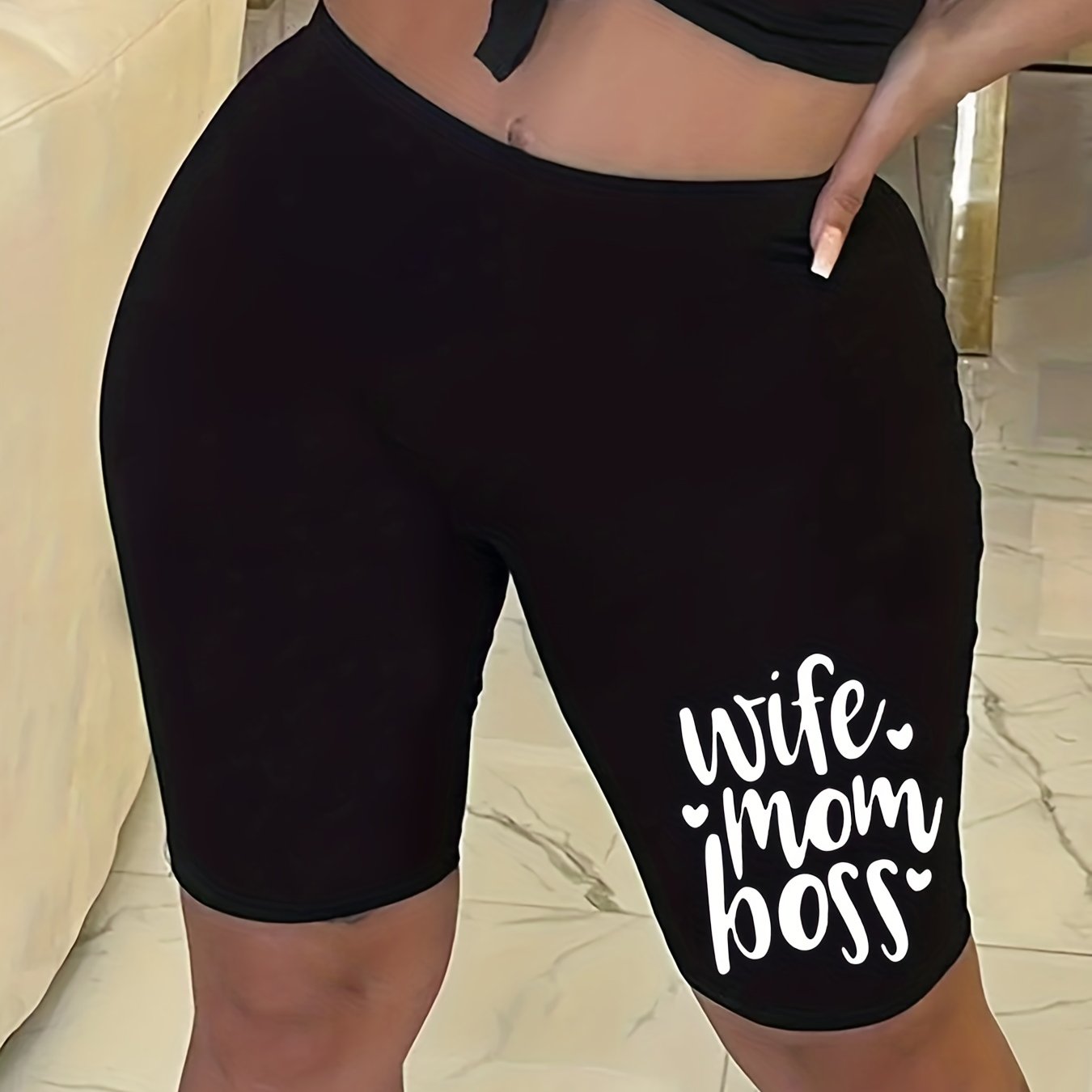 Summer Short Leggings High Waist Sports Yoga Casual Biker Shorts