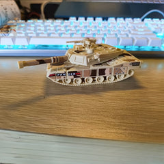 DIY Block Tank Scene Puzzle Toys with Accessories for Holidays