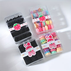 Colorful Hair Ties Hair Bands & Flowers Hair Clip Claw Clips Set
