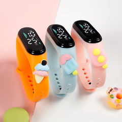 Back To School 3pcs Watch Set for Sports And Exams