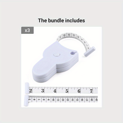 Auto Telescopic Tape Measure Body Measuring Tape Metric Tapes Sewing