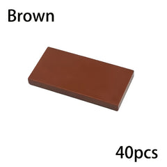 40pcs Building Blocks DIY Educational Toy 2x4 Bricks