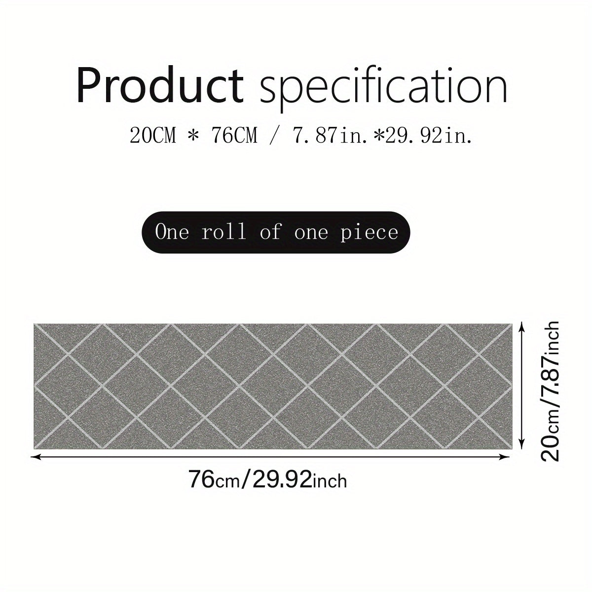 Classic Striped Floor Stickers Non-slip Self-adhesive Home Decoration