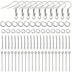 220Pcs Earring Accessories Set for DIY Jewelry Making and Repairing
