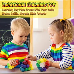 Plastic Toy Magic Cube 3D Puzzle DIY Educational Christmas Gift
