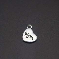 1pc DIY Retro Alloy Jewelry With Letter Pendant For Men