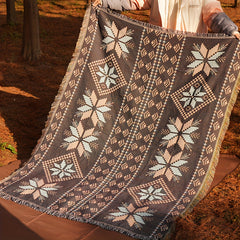 Camping Blanket Picnic Mat Bohemian Carpet Tent - Moisture proof - Thickened
